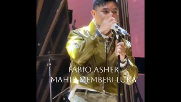 Fabio asher mahir membuat luka | video music short collab #fabioasher