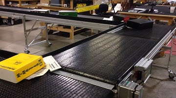 Recirculating Waterfall Transfer Conveyor Loop Recycling