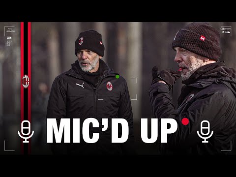 Coach Pioli Mic&rsquo;d up | Training, special