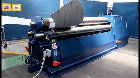 Faccin 3 Roll Plate Roll Machine - conical bending