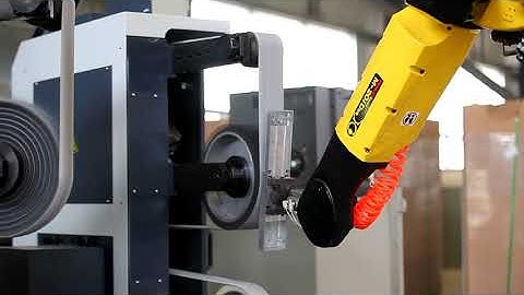 Robotic Automatic Grinding Machine For Brass Faucte / Door Handle / Door Plate