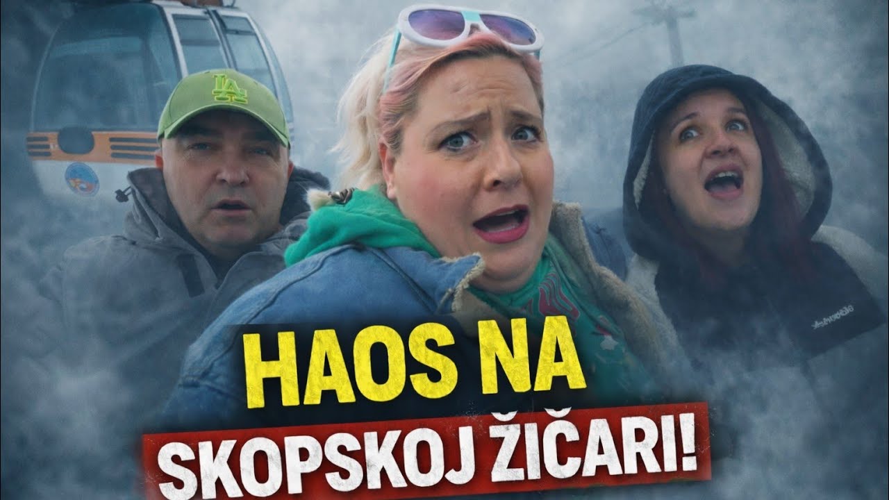 HAOS NA SKOPSKOJ ŽIČARI! Ne vidi se prst pred okom! 😱
