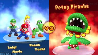 Mario Party 10 Whimsical Waters - Mario Vs Peach Vs Luigi Vs Yoshi Very Hard