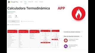 Calculadora Termodinâmica - APP screenshot 1