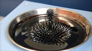 Ferrofluid fountain - supermagnete