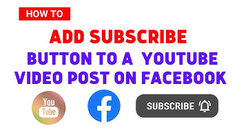 How to Add Subscribe Button on Facebook Post | YouTube Subscribe Button |Gain More Subscribers on YT