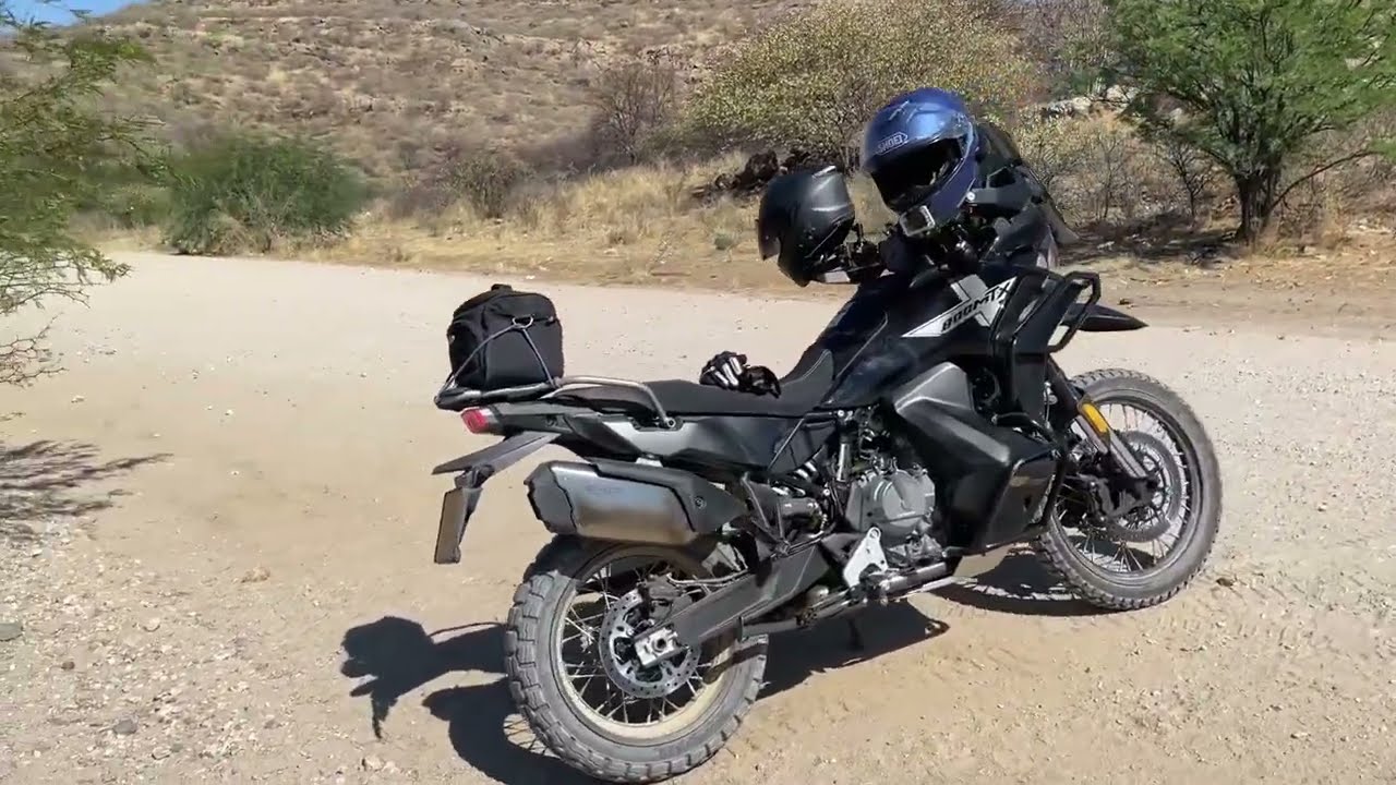 CF Moto MT-X 800 Exploring Namibia