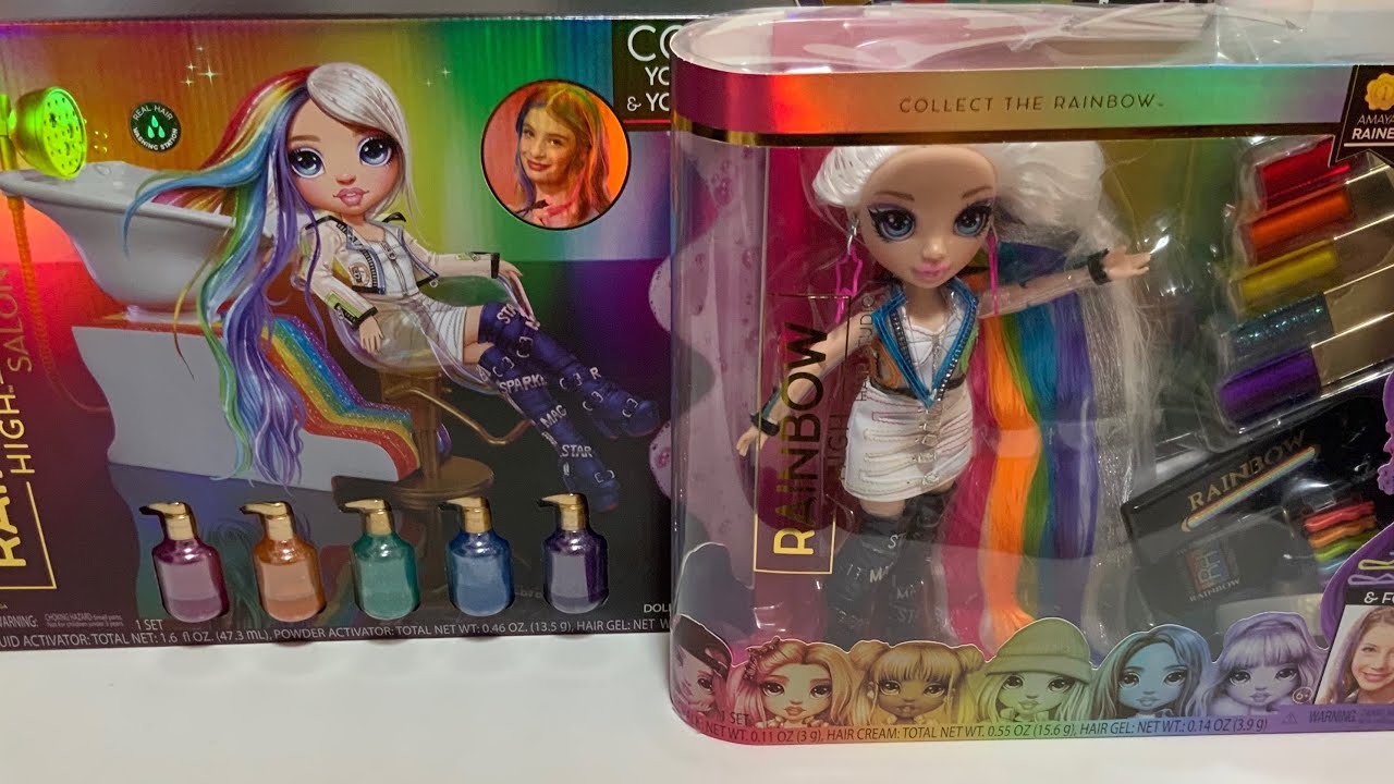 RAINBOW HIGH HAIR SALON, Unboxing and Review