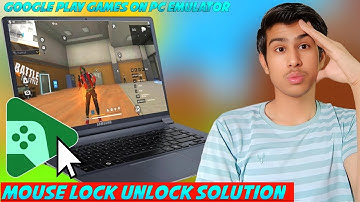 Google Play Games Emulator Mouse Lock Unlock Problem solution | Mouse Not Working Google Emulator