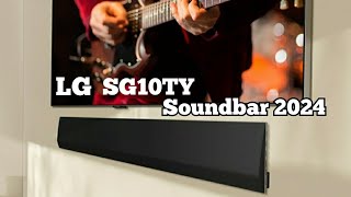Lg Unveiled Sg10Ty 3.1 Channel Soundbar Ces 2024