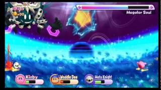 Kirby's Return To Dreamland - Magalor Ex & Soul Battle + Ending HD