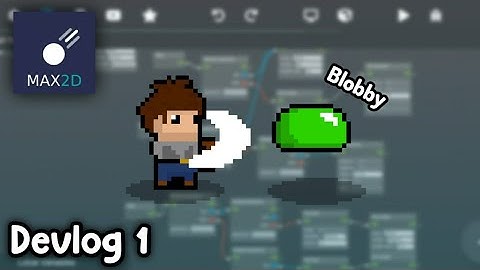 Making my First Action Platformer Game in Max2D game engine! - (Devlog 1)