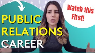PUBLIC RELATIONS MANAGER CAREER | What to Know Before Choosing this Career!!