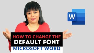 how to change default font in microsoft word