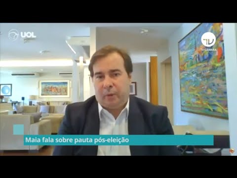 Maia fala sobre pauta pós-eleições - 30/11/20