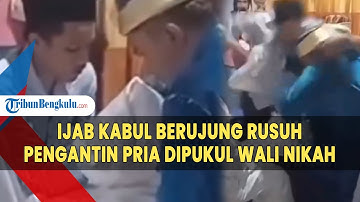 Viral Ijab Kabul Berujung Rusuh Pengantin Pria Dipukul Wali Nikah di Ternate