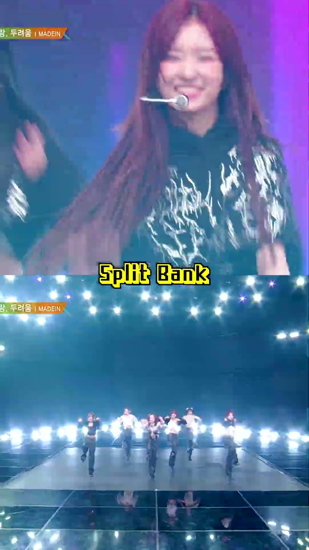 MADEIN - LOVE, AFRAID #SplitScreen #SplitBank #MusicBank #Shorts | KBS WORLD TV