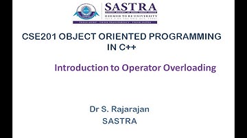 Introduction to Operator Overloading