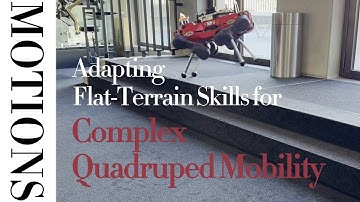 Motion Priors Reimagined: Adapting Flat-Terrain Skills for Complex Quadruped Mobility
