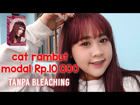 CAT RAMBUT SENDIRI TANPA BLEACHING | Rinasafitri