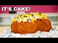 Giant Baked Potato CAKE! | Thanksgiving Baking | How To Cake It Step By Step