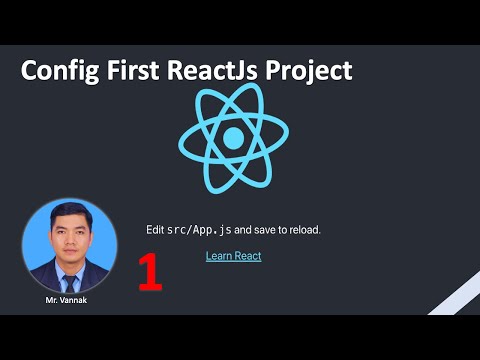 Config first project reactjs | khmer