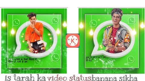 #kinemaster #vîdeoediting How to make full screen status New whatsapp status new trending status ☺️