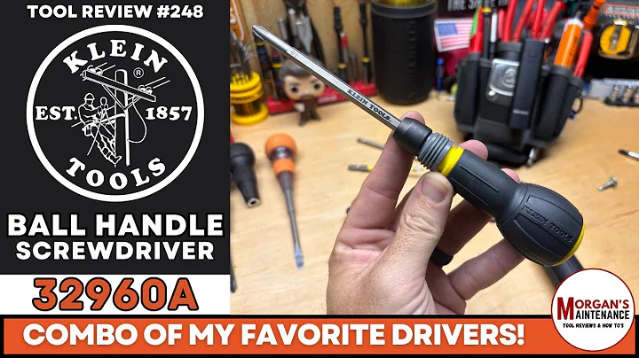 Klein Ball Handle Screwdriver  - Fastbit Tru-Grip Screwdriver 32960A