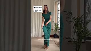 The Venus Dress Slit Is Designed To Overlap And Stay Closed Or Easy To Sch Shut If You Prefer