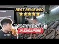 We went to the best reviewed movie theatre in singapore omg so cool