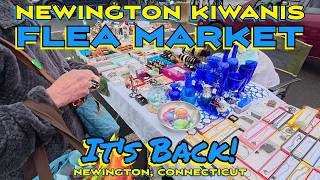 On the Hunt for Deals at the Newington Kiwanis Flea Market! Opening Day 2026!