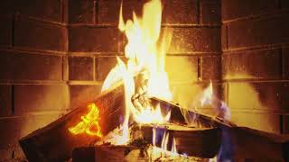 Bon Jovi - Please Come Home For Christmas (Yule Log Visualizer)