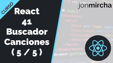 Curso React: 41. Buscador de Canciones: Renderizado de UI y estilos CSS ( 5 / 5 ) - jonmircha