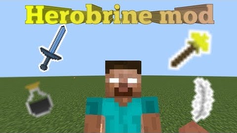 How to get herobrine powers in minecraft pocket edition// herobrine power mod for Minecraft pe