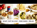 What I eat in a day  - Cibo sano  - Relax