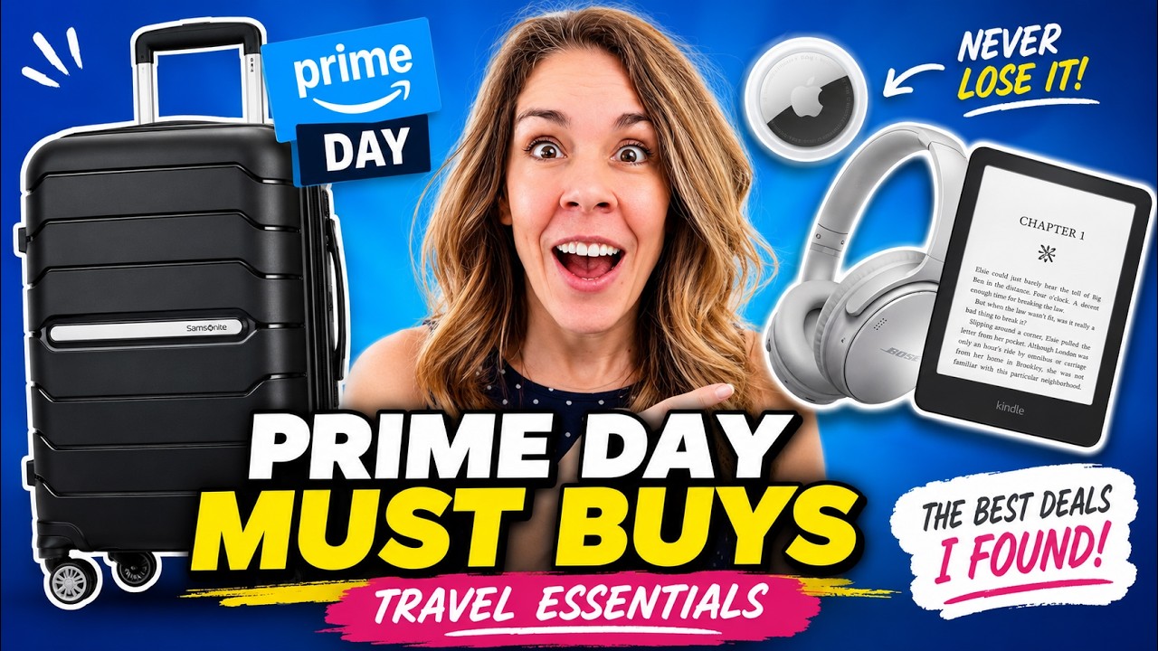Amazon Prime Day Travel Must-Haves (The Best Deals I Found)