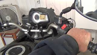 15 DL650 Engine running #1271
