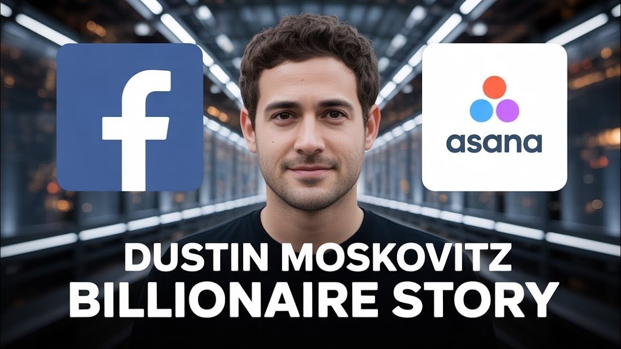 “Dustin Moskovitz Biography | Facebook Co-Founder & Asana CEO | Billionaire Show”