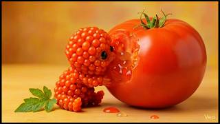 Cute AI Food Babies american Eating Cambodian Dishes 🍜🇰🇭 | Oddly Satisfying ASMR ai vdeo SOFTSIGNALS screenshot 4