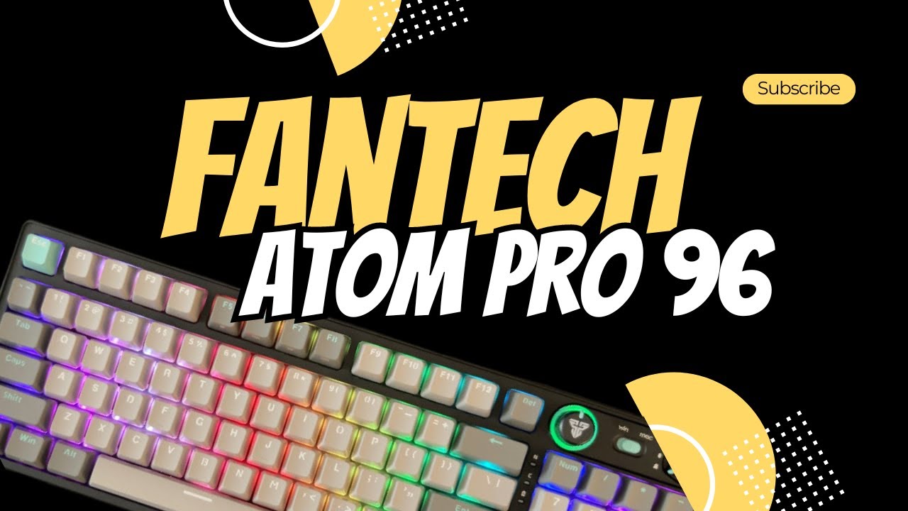 Fantech Atom Pro96 MK914 Fullsize Keyboard Dengan Fitur Lengkap