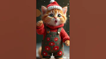 Cute Cat Singing Shorts Fyp Music Song 