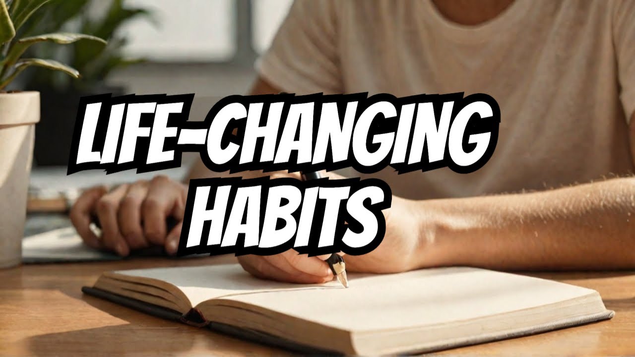 5 HABITS that CHANGED my LIFE in 1 WEEK (THESE LESSONS WILL CHANGE YOUR ...