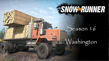 SNOWRUNNER // Clearing the Way - Part II - Season 16 Washington