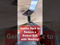 🔥 Genius Hack to Remove a Broken Bolt with Welding! ⚙️#Welding hack #tools #trending