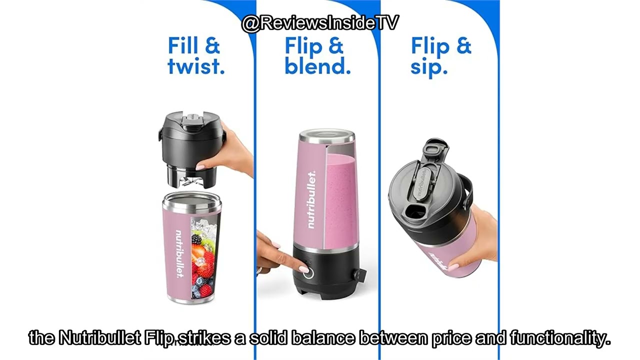 Nutribullet Flip Blender Review: Is This Portable, Cold-Keeping