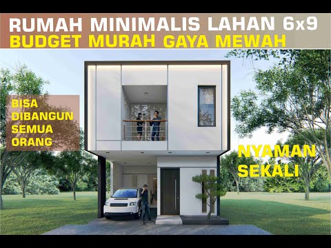 Desain Rumah Minimalis 2 Lantai Biaya Murah Gaya Mewah Budget