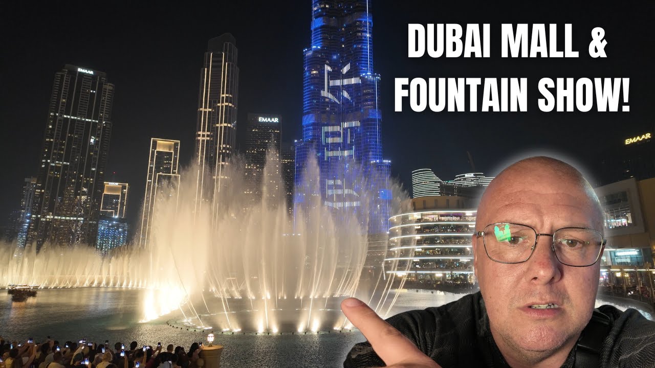 Я не дурака валял! Шоу фонтанов в первом ряду | 🛍️Исследуем торговый центр Dubai Mall! Черт возьм...