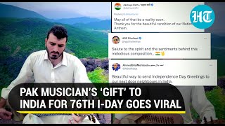 Viral: Pak musician plays ‘Jana Gana Mana’ on Rabab; Calls it ‘gift’ to India for 76th I-Day screenshot 5