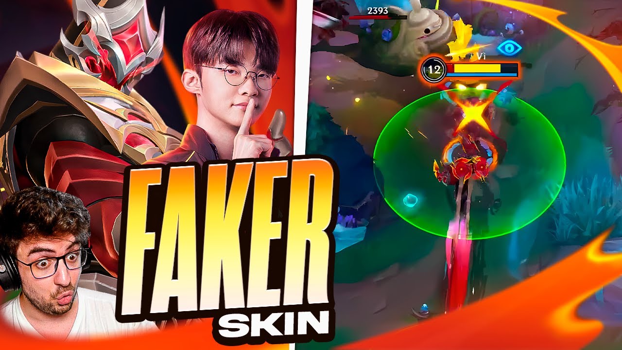 Probamos la Skin de ZED FAKER en Wild Rift ¡ESTÁ ROTA! 👑 - YouTube