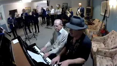 96 Year old pianist Jack Boardman surprised by  Br...